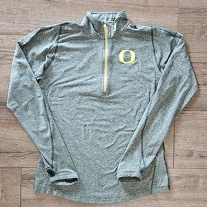 Barely Worn- NIKE -UNIVERSITY OF OREGON- 1/2 ZIP Soft Dri-Fit Element Size M